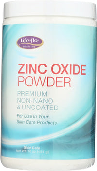 LIFE FLO: Zinc Oxide Powder, 16 oz