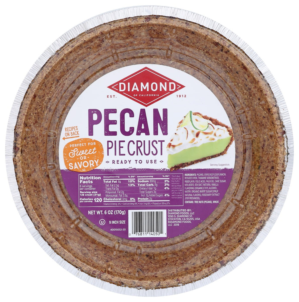 DIAMOND: Shell Pie Pecan, 6 oz