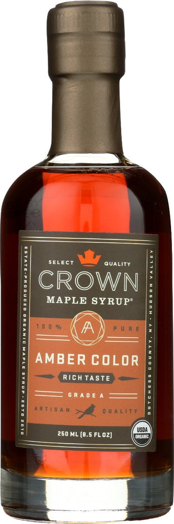 CROWN MAPLE: Syrup Mple Ambr Clr, 8.5 fo