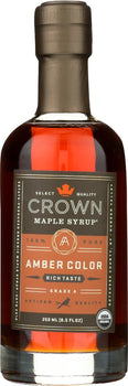 CROWN MAPLE: Syrup Mple Ambr Clr, 8.5 fo