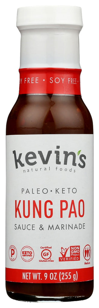 KEVINS NATURAL FOODS: Sauce Marinade Kung Pao, 9 oz