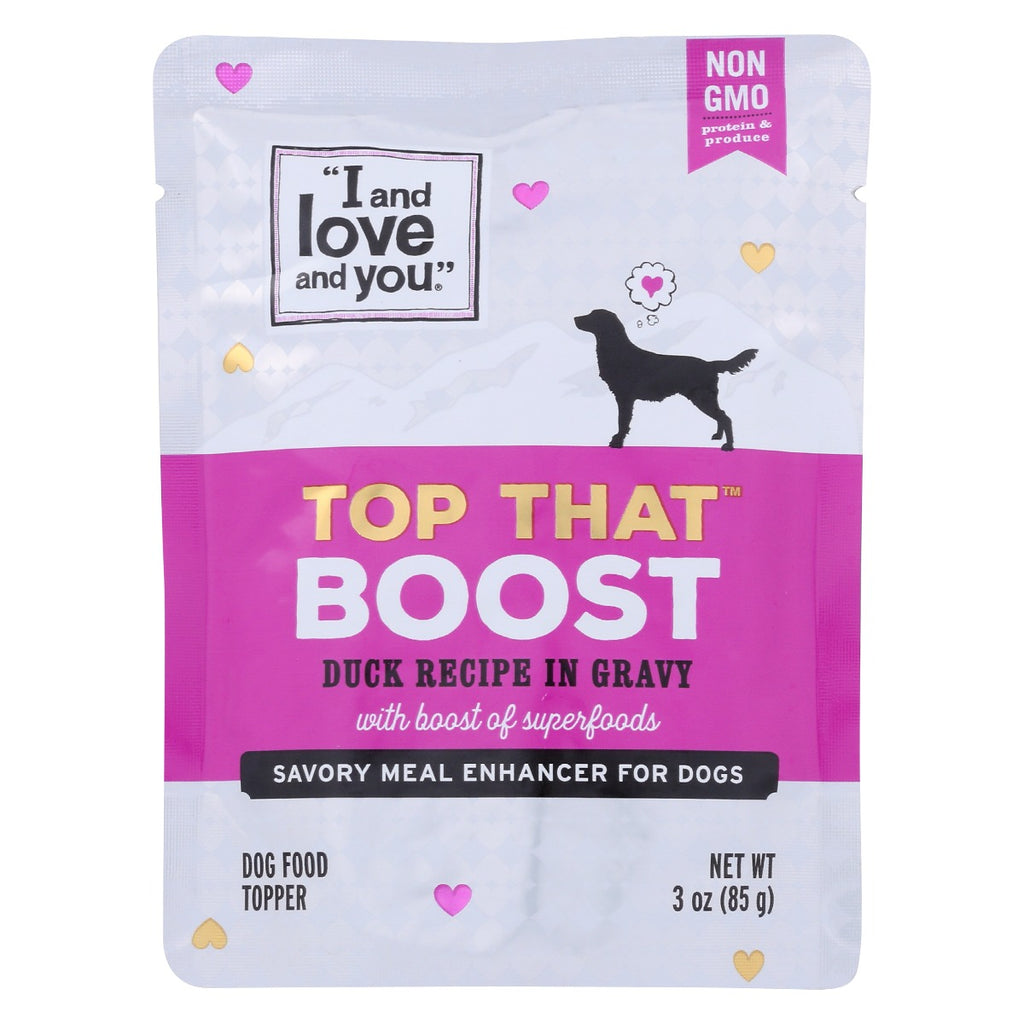 I&LOVE&YOU: Dog Food Duck Gravy, 3 oz