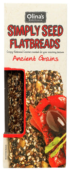 OLINAS BAKEHOUSE: Flatbread Ancient Grains, 3.5 oz