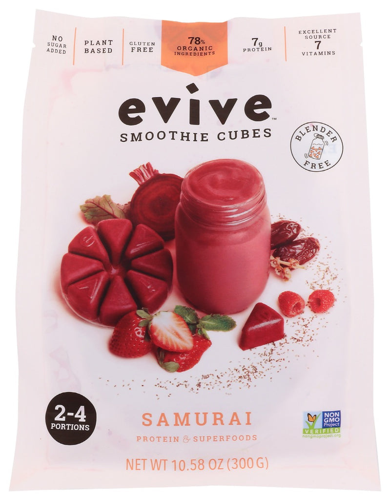 EVIVE SMOOTHIE CUBES: Cube Plnt Bsd Smrai Smthe, 10.58 oz