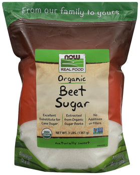 NOW: Sweetener Beet Sugar, 48 oz