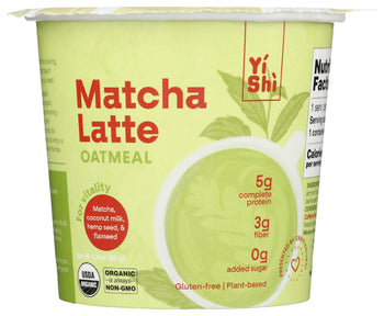 YISHI: Oatmeal Matcha Latte, 1.76 oz