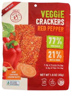BACK TO BASICS: Crackers Veggie Red Peppr, 1.59 oz