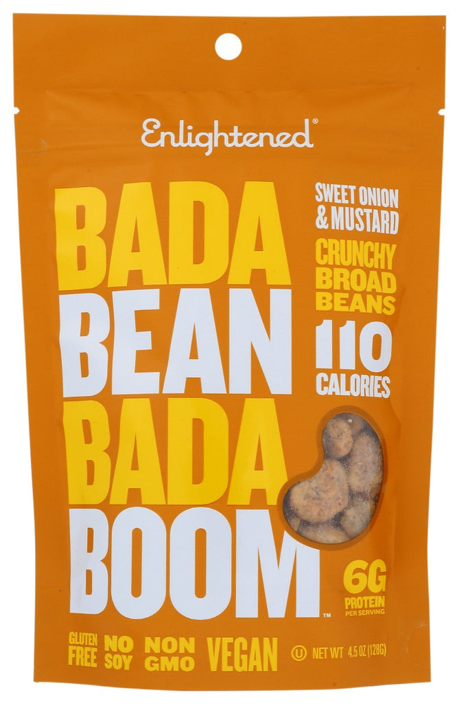 BADA BEAN BADA BOOM: Snack Bean Swt Onin Mstrd, 4.5 oz