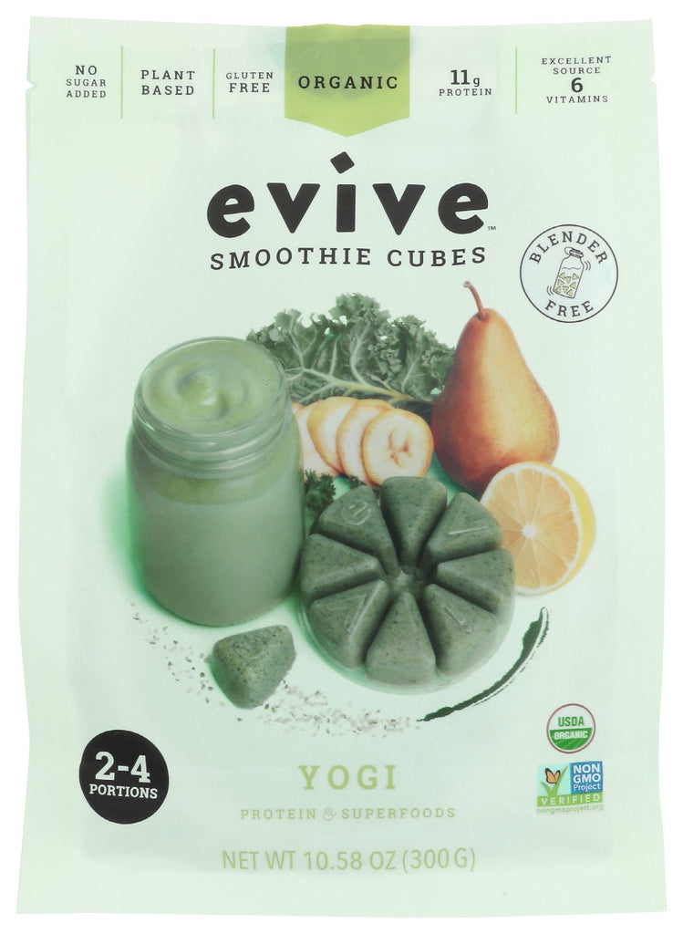 EVIVE SMOOTHIE CUBES: Cube Yogi Plnt Bsd Smthie, 10.58 oz