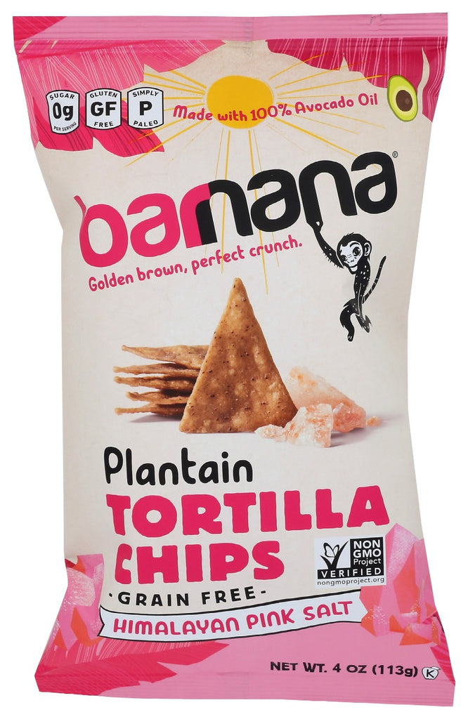 BARNANA: Tortilla Pnk Sslt Plantan, 4 oz