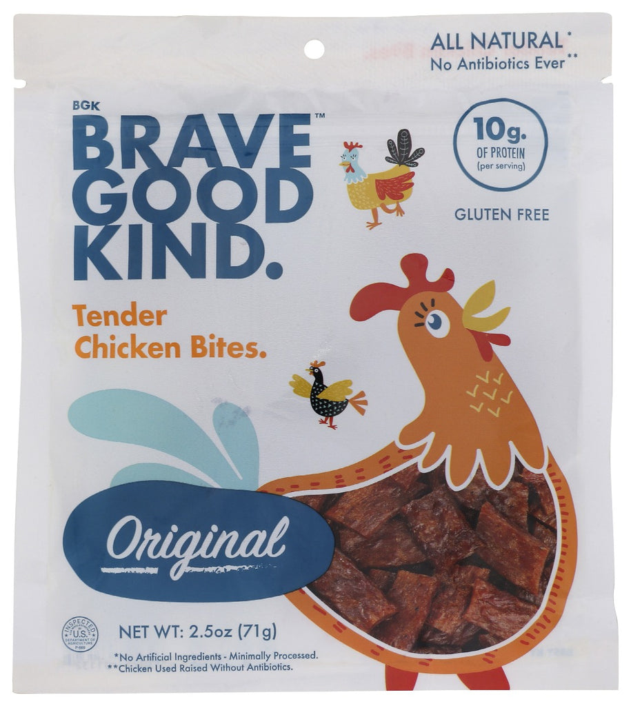 BRAVE GOOD KIND: Chicken Bites Original, 2.5 oz