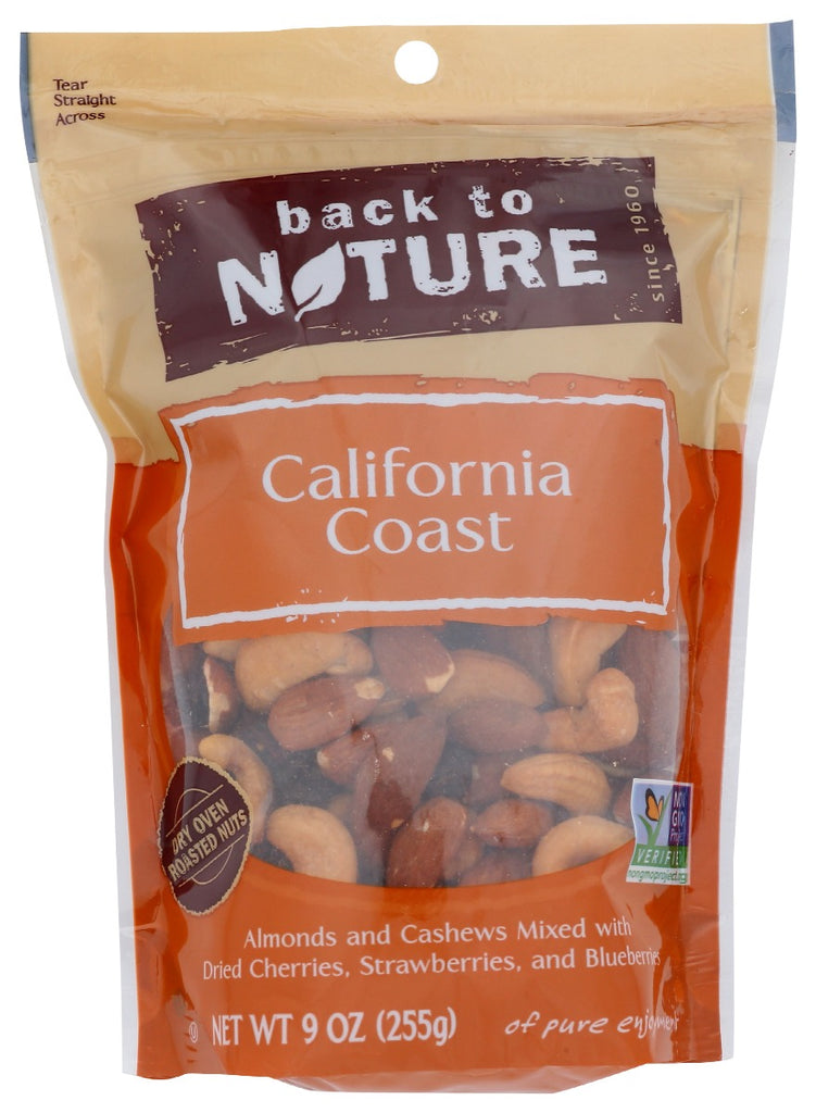 BACK TO NATURE: Nut Calif Coast Blend, 9 oz