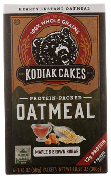 KODIAK: Oatmeal Mpl Brwn Sgr, 10.58 oz