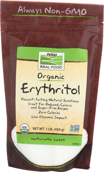 NOW: Sweetener Erythritol Org, 16 oz