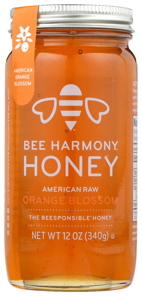 BEE HARMONY: Honey Orange Blossom Amer, 12 oz