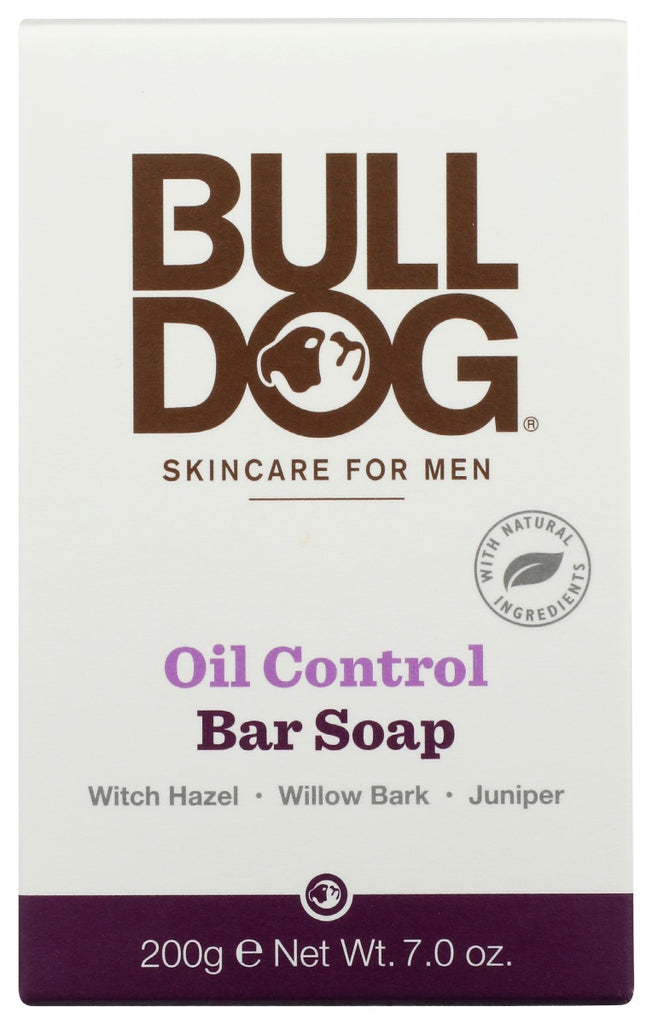 BULLDOG: Soap Bar Oil Control, 7 oz