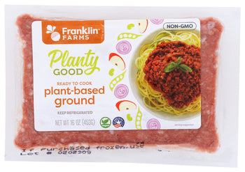 FRANKLIN FARMS: Burger Ground Plant Based, 16 oz