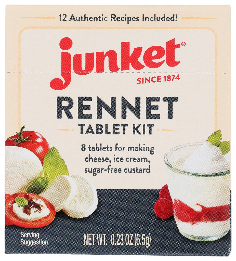 JUNKET: Rennet Tablets, 0.23 oz