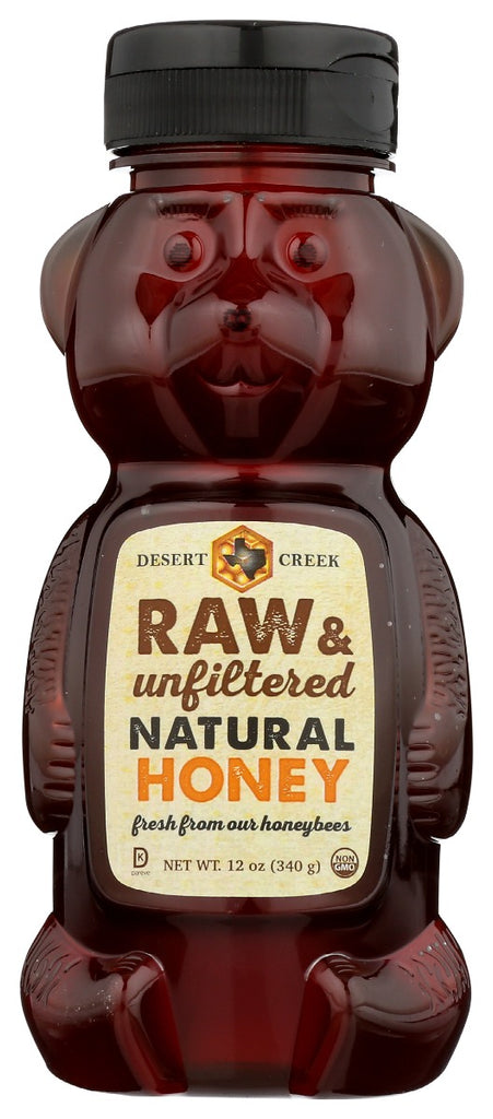 DESERT CREEK HONEY LLC: Honey Raw Natural, 12 fo