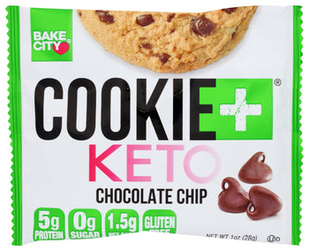 BAKE CITY USA: Cookie Keto Chc Chp, 1 oz