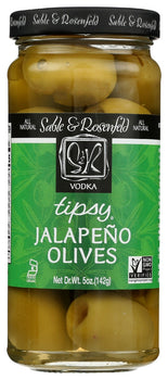 SABLE & ROSENFELD: Tipsy Olive Stfd Jlpno, 5.3 oz