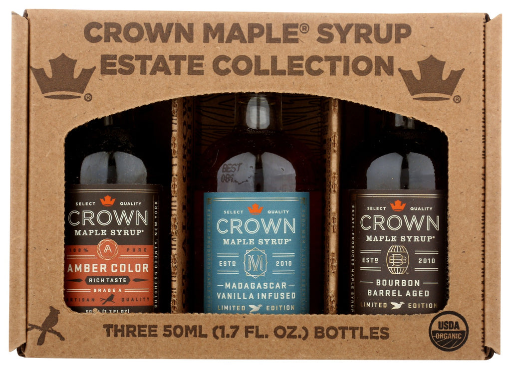 CROWN MAPLE: Syrup Prem Trio Coll 3Pk, 3 pk