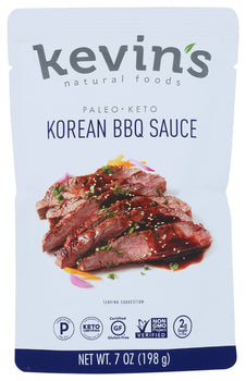 KEVINS NATURAL FOODS: Sauce Korean Bbq, 7 oz