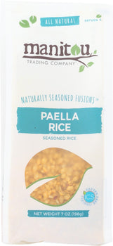 MANITOU: Paella Rice, 7 oz