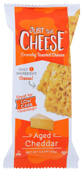 JUST THE CHEESE: Snack Bar Cheese Age Chdr, 0.8 oz