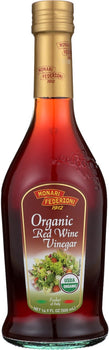 MONARI: Vinegar Red Wine Org, 16.9 oz