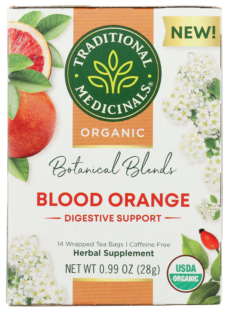 TRADITIONAL MEDICINALS: Tea Blood Orange Botanica, 14 bg