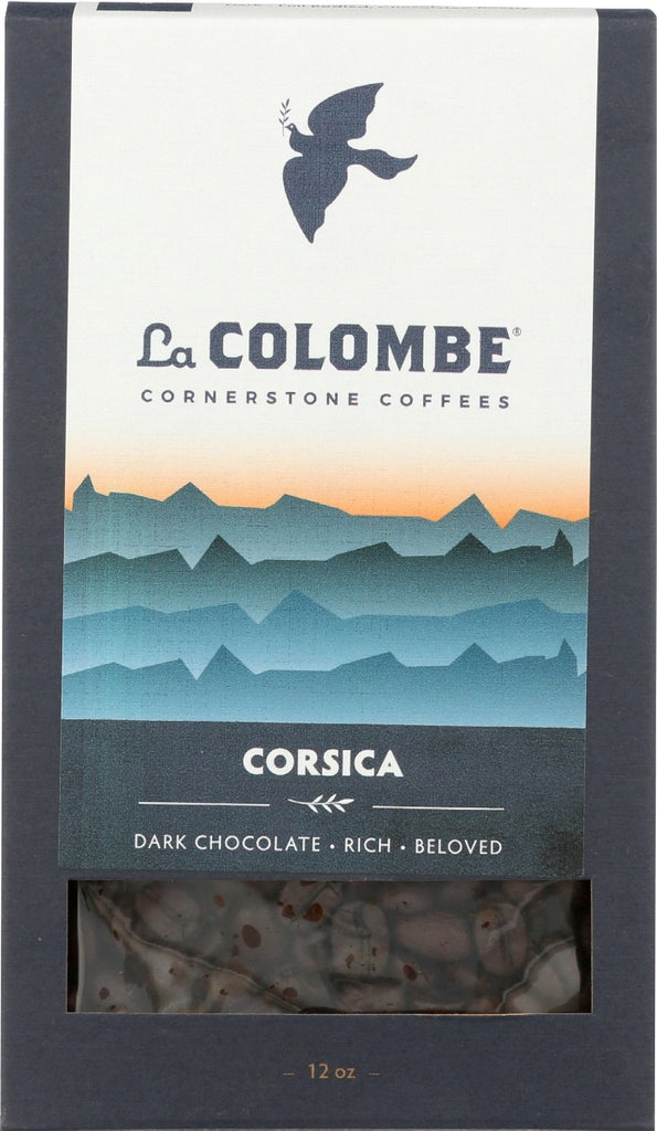 LA COLOMBE: Coffee Whl Bean Corsica, 12 oz