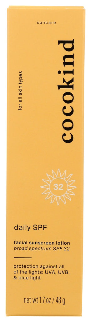 COCOKIND: Sunscreen Daily Spf32, 1.7 oz