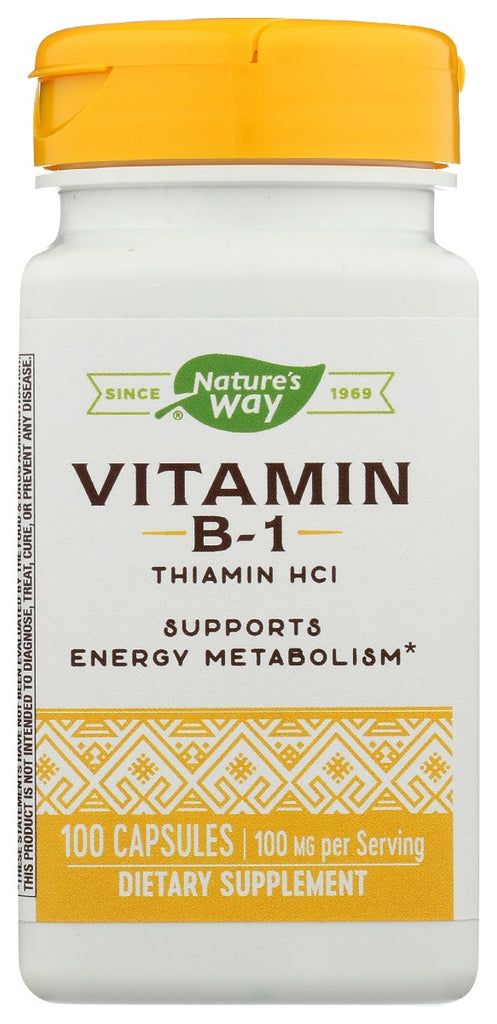 NATURES WAY: Vitamin B1, 100 cp