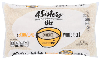 4SISTERS: Rice White Long Grain, 5 lb