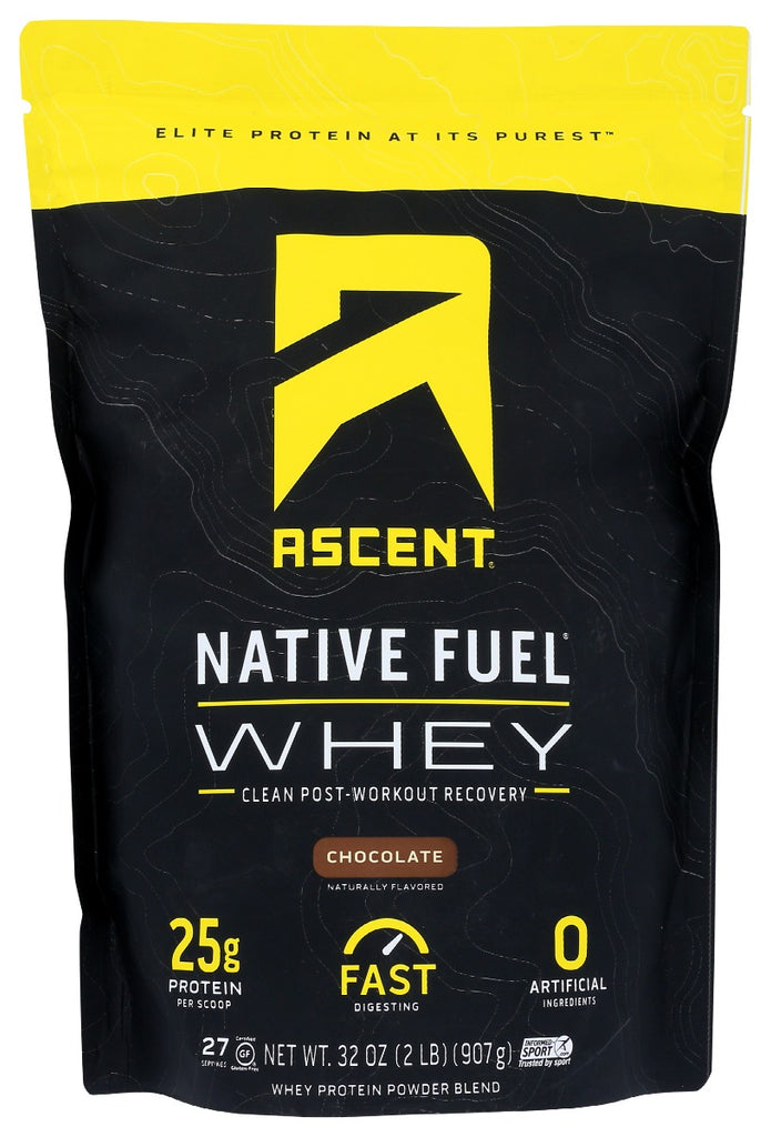 ASCENT: Whey Protein Native Choco, 2 lb