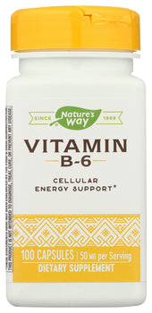 NATURES WAY: Vitamin B6, 100 cp