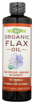 NATURES WAY: Flax Oil, 16 fo