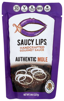 SAUCY LIPS: Sauce Mole, 8 oz