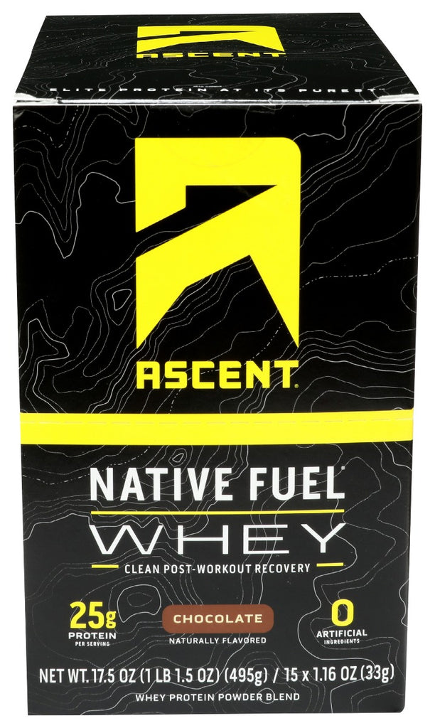 ASCENT: Whey Prtn Chc 15Pk, 6 oz