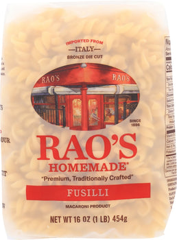 RAOS: Pasta Fusilli, 16 oz