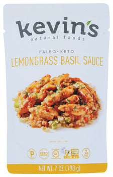 KEVINS NATURAL FOODS: Sauce Lemongrass Basil, 7 oz