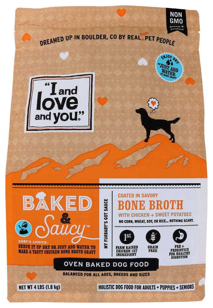 I&LOVE&YOU: Dog Food Chkn Stw Ptato, 4 lb