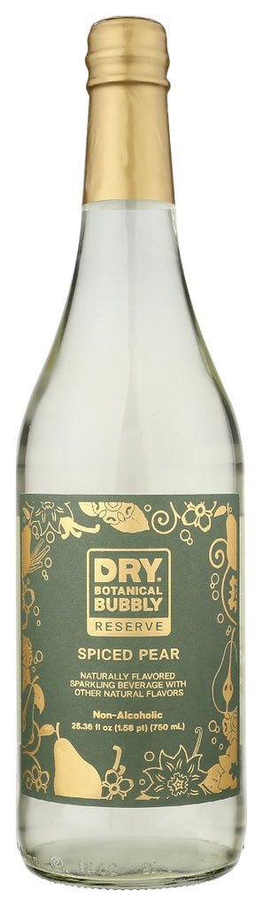 DRY SODA: Soda Botanical Spice Pear, 25.36 fo