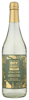 DRY SODA: Soda Botanical Spice Pear, 25.36 fo