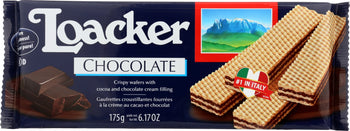 LOACKER: Wafer Chocolate 175G, 6.17 oz