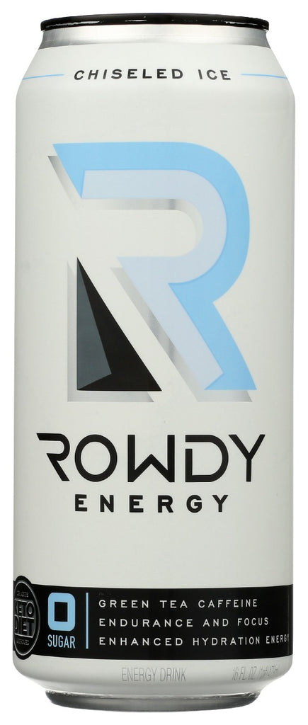 ROWDY ENERGY: Drink Energy Chisld Ice, 16 fo