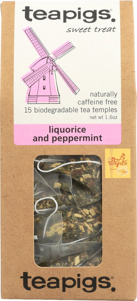 TEAPIGS: Tea Liquorice & Peppermi, 15 bg