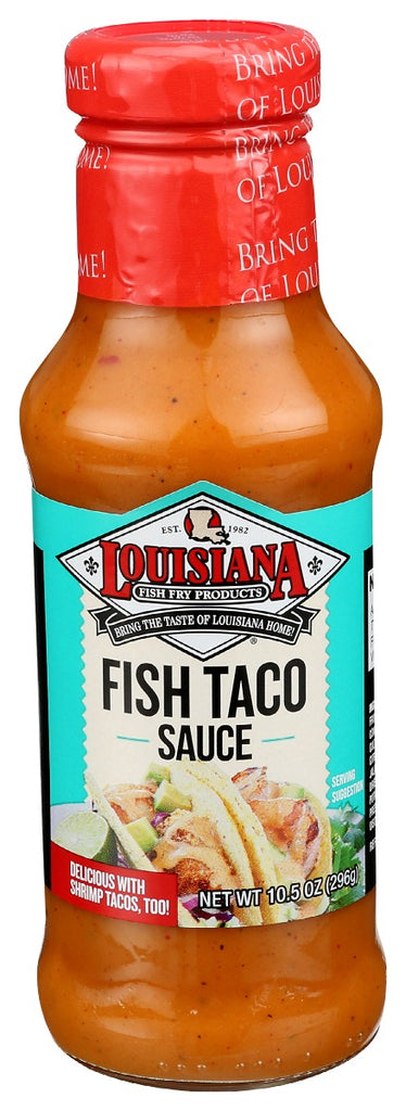 LOUISIANA FISH FRY: Fish Taco Sauce, 10.5 oz