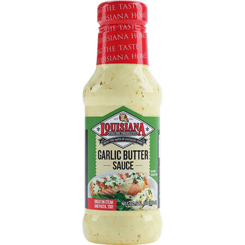 LOUISIANA FISH FRY: Garlic Butter Sauce, 10.5 oz